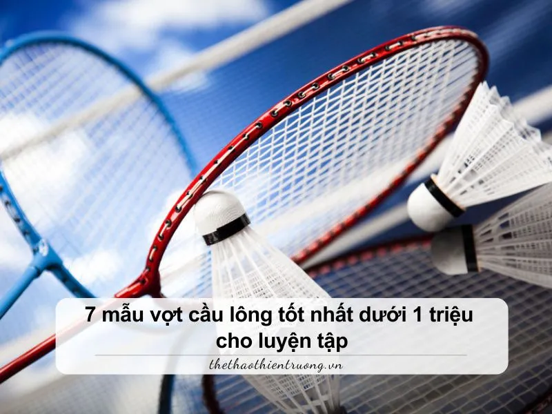 vợt cầu lông tốt nhất dưới 1 triệu
