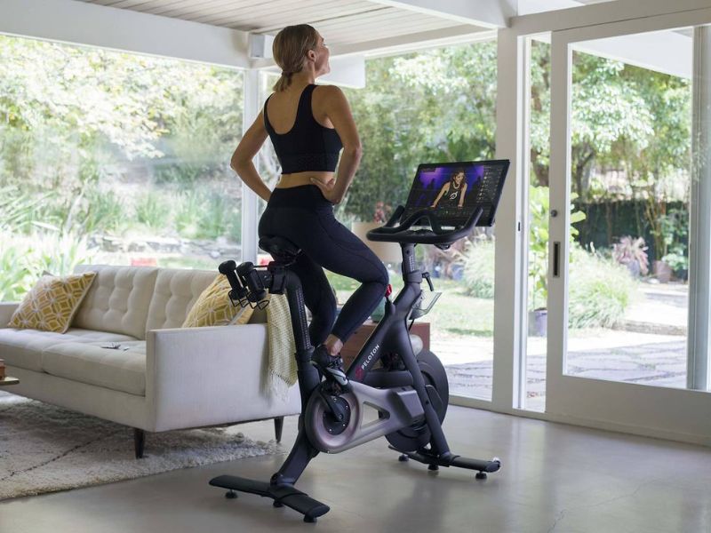 Phân biệt xe đạp tập phục hồi chức năng với xe thường 3 Xe đạp tập tại nhà