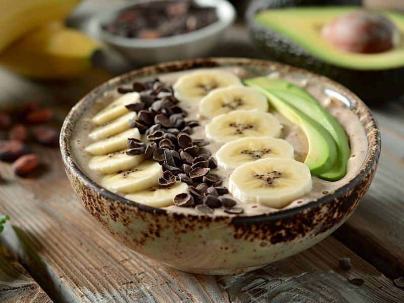 Smoothie là gì? 10 Công thức smoothie cho người giảm cân 5 Smoothie cacao - chuối