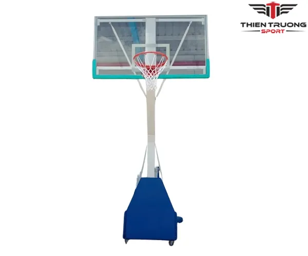 Trụ bóng rổ di động kính cường lực