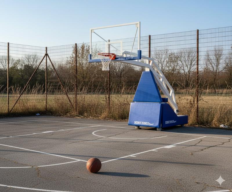 Địa chỉ mua trụ bóng rổ trường học 801870 Vifa uy tín