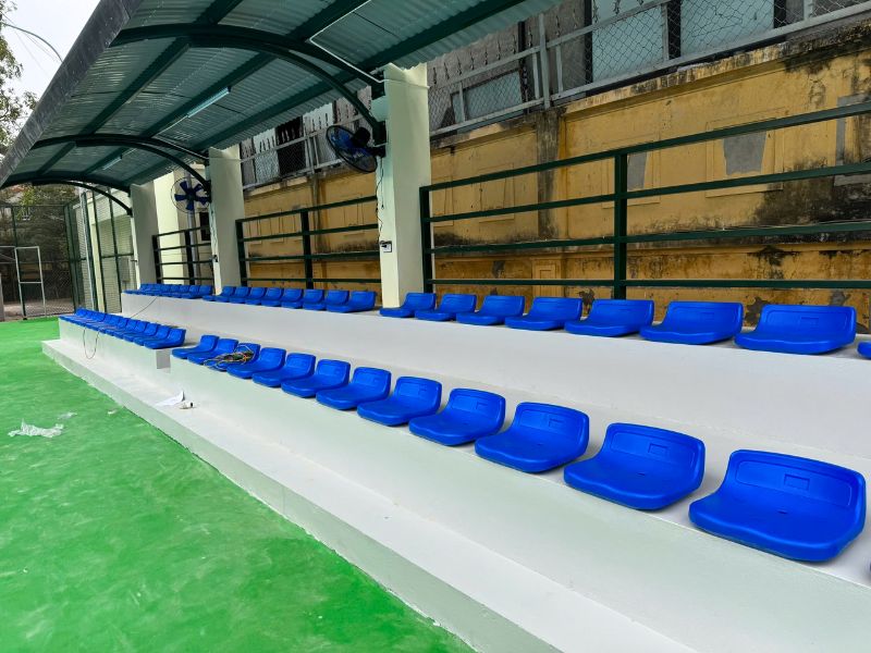 Cung cấp thiết bị thể thao tại Trường Đại học Sư phạm Hà Nội 2 4 Ghế khán đài G-02.