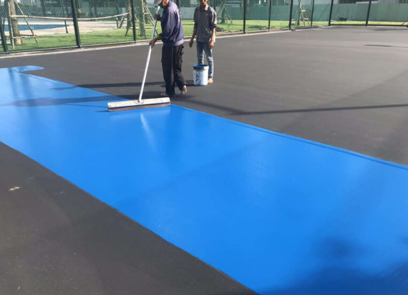 Hướng dẫn thi công sân bóng rổ với 5 bước đơn giản 1 thi công sân bóng rổ