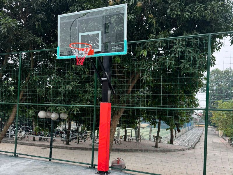 Cung cấp thiết bị thể thao tại Trường Đại học Sư phạm Hà Nội 2 2 Trụ bóng rổ điều chỉnh độ cao S038