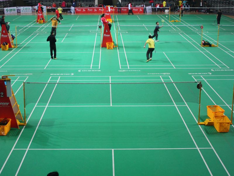 trụ lưới cầu lông 