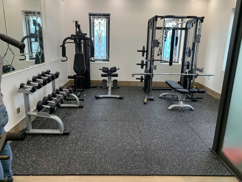 setup phòng tập gym mini tại nhà
