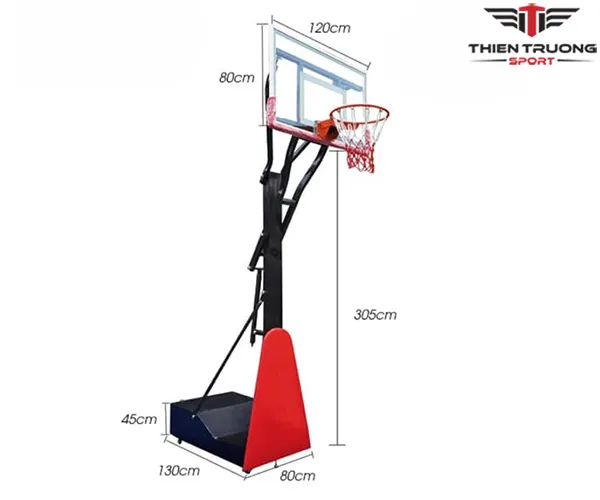 Trụ bóng rổ S030 nhập khẩu