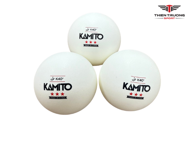 Ưu điểm nổi bật của quả bóng bàn Kamito 40+ 3 sao