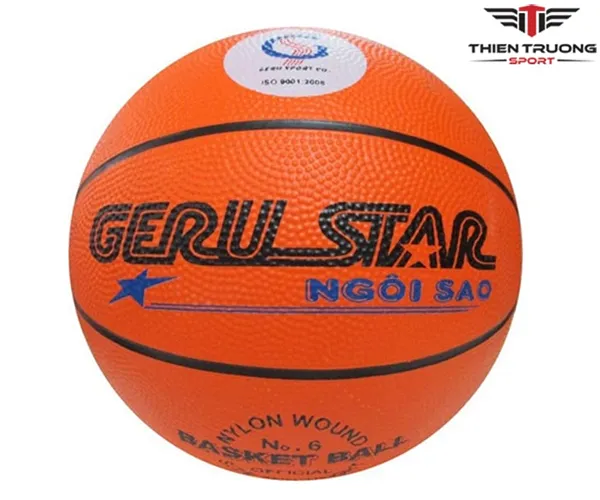 Quả bóng rổ cao su Gerustar số 6