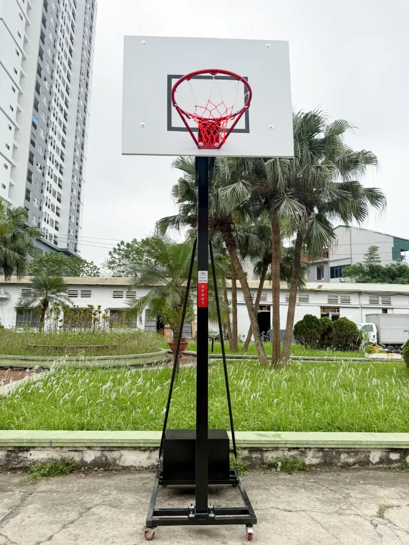 Trụ bóng rổ di động TT 110 6 Thông số kỹ thuật của trụ bóng rổ di động TT 110