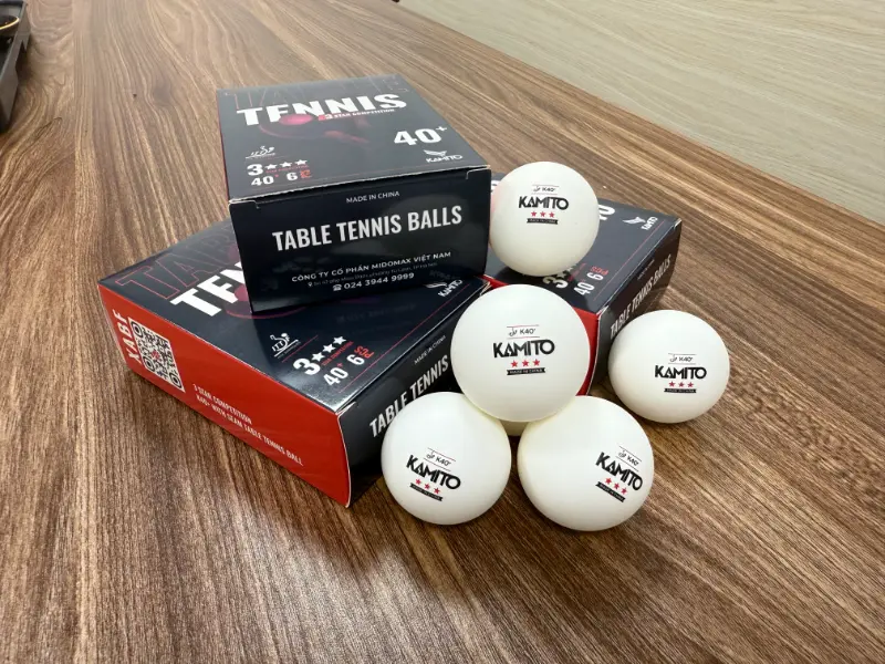 Thông tin quả bóng bàn Kamito 40+ 3 sao