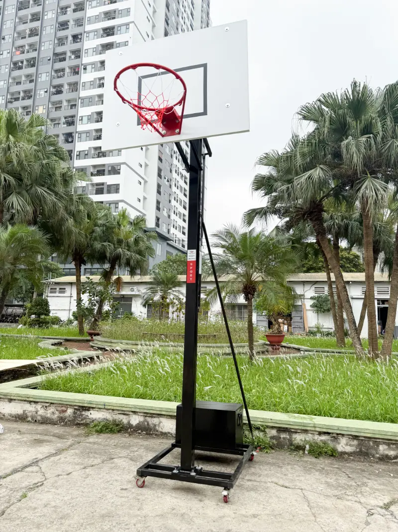 Trụ bóng rổ di động TT 110 4 Trụ bóng rổ di động TT 110 mới nhất