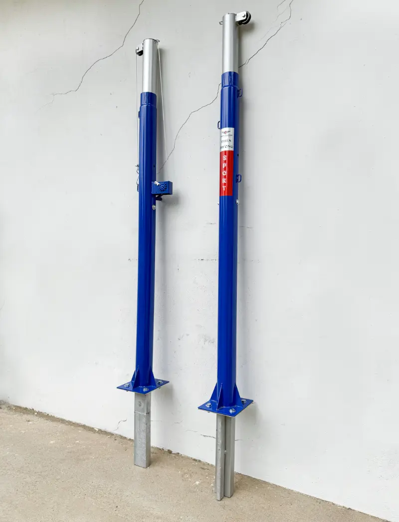 Thông số kỹ thuật của trụ bóng chuyền cố định TG 90 