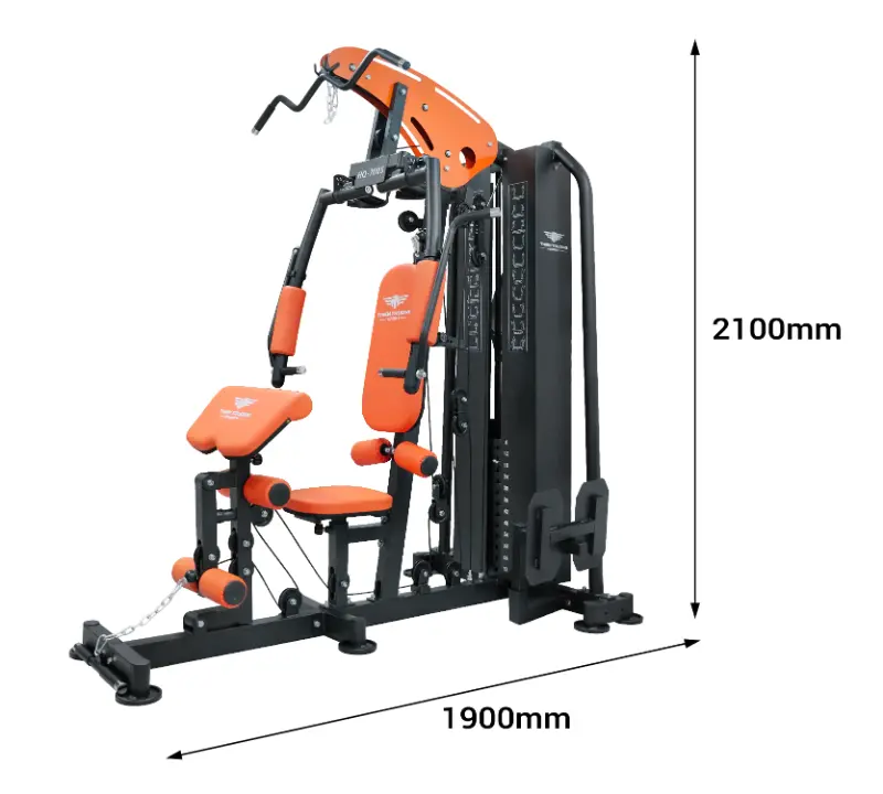 Review giàn tạ hq 700s chi tiết 1 Kích thước giàn tạ đa năng HQ-700S