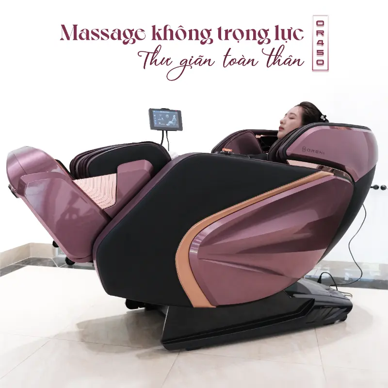Chức năng massage không trọng lực của ghế massage OR-450 