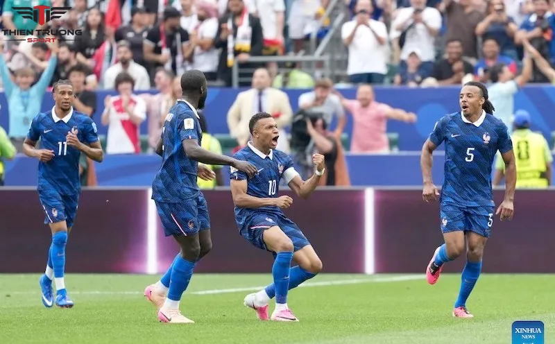Bảng xếp hạng FIFA World Cup 2026 mới nhất 2 đội tuyển Pháp World Cup 2026