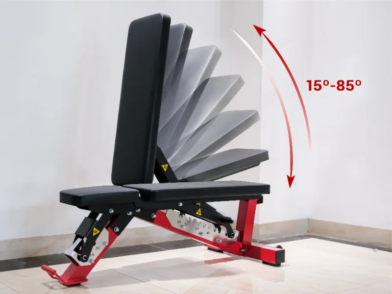 Ưu điểm nổi bật của ghế tập tạ điều chỉnh JL065