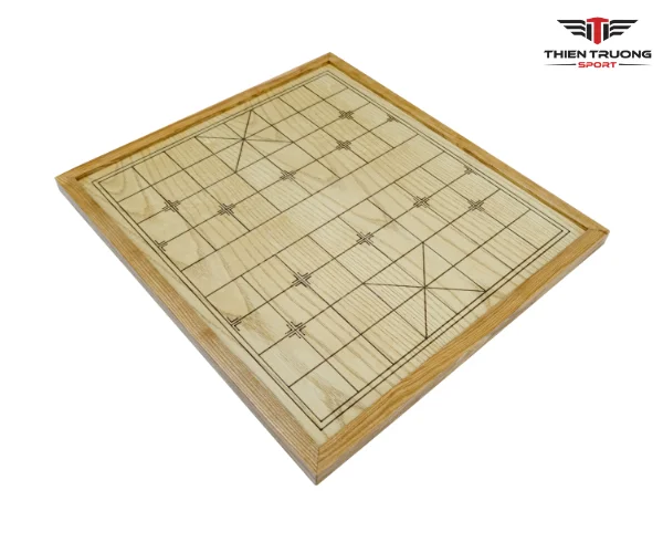 Hình ảnh bàn cờ tướng gỗ thông