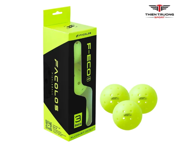 Hình ảnh quả bóng Pickleball Facolos F-Eco 48 lỗ