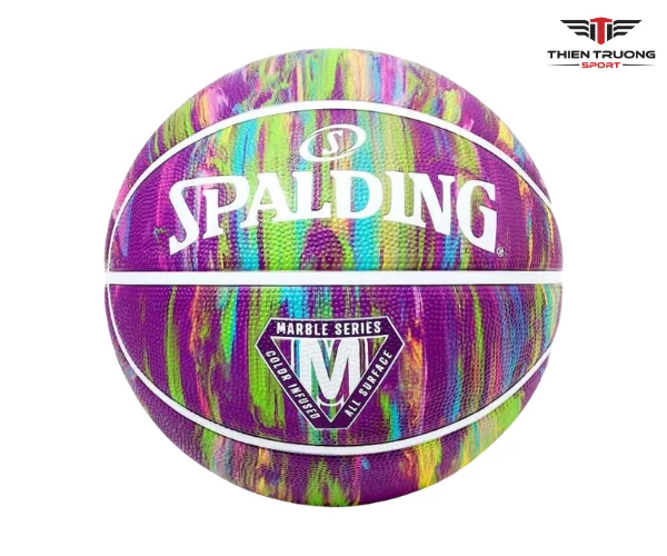 Quả bóng rổ Spalding Marble 2 Hình ảnh quả bóng rổ Spalding Marble purple