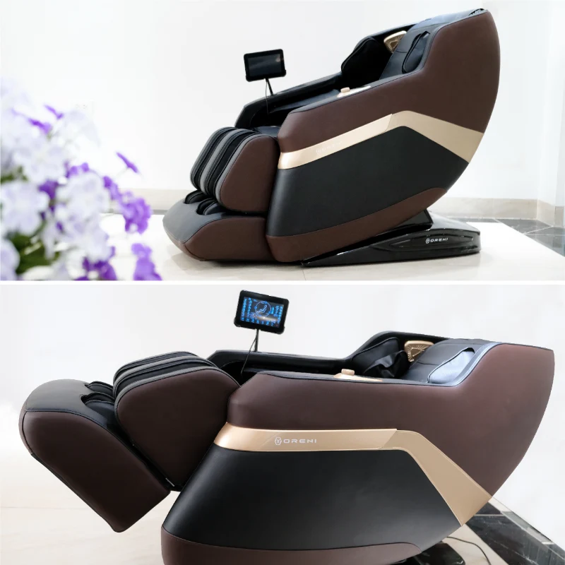 Massage chuyên sâu bàn chân và bắp chân của ghế massage chân