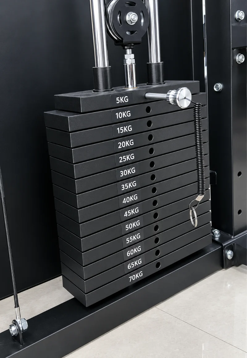 Hệ thống bánh tạ đi kèm với giàn tạ HQ-X9